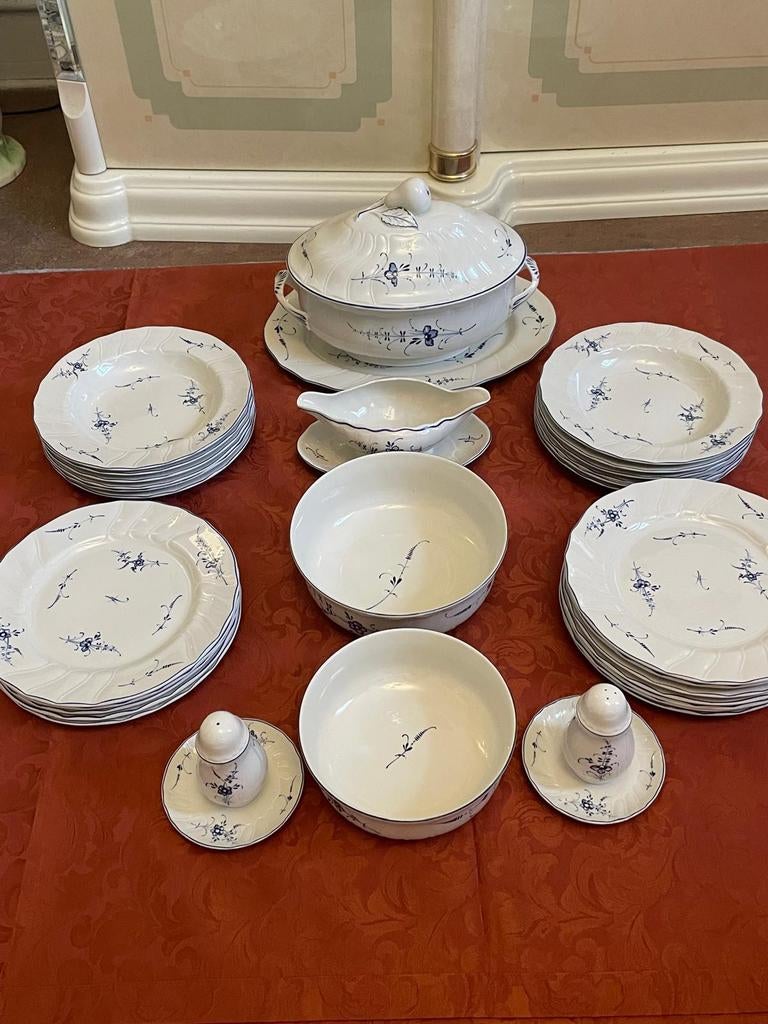 Villeroy boch vieux Luxembourg service complet dinner café, Antiek en Kunst