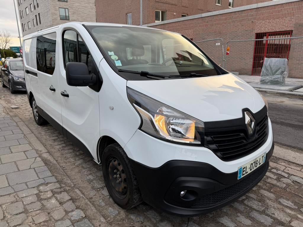 Renault Trafic Tech **dubbel cabine**2017**Airco**cruise**, Achat, Euro 6, Entreprise, 5 portes