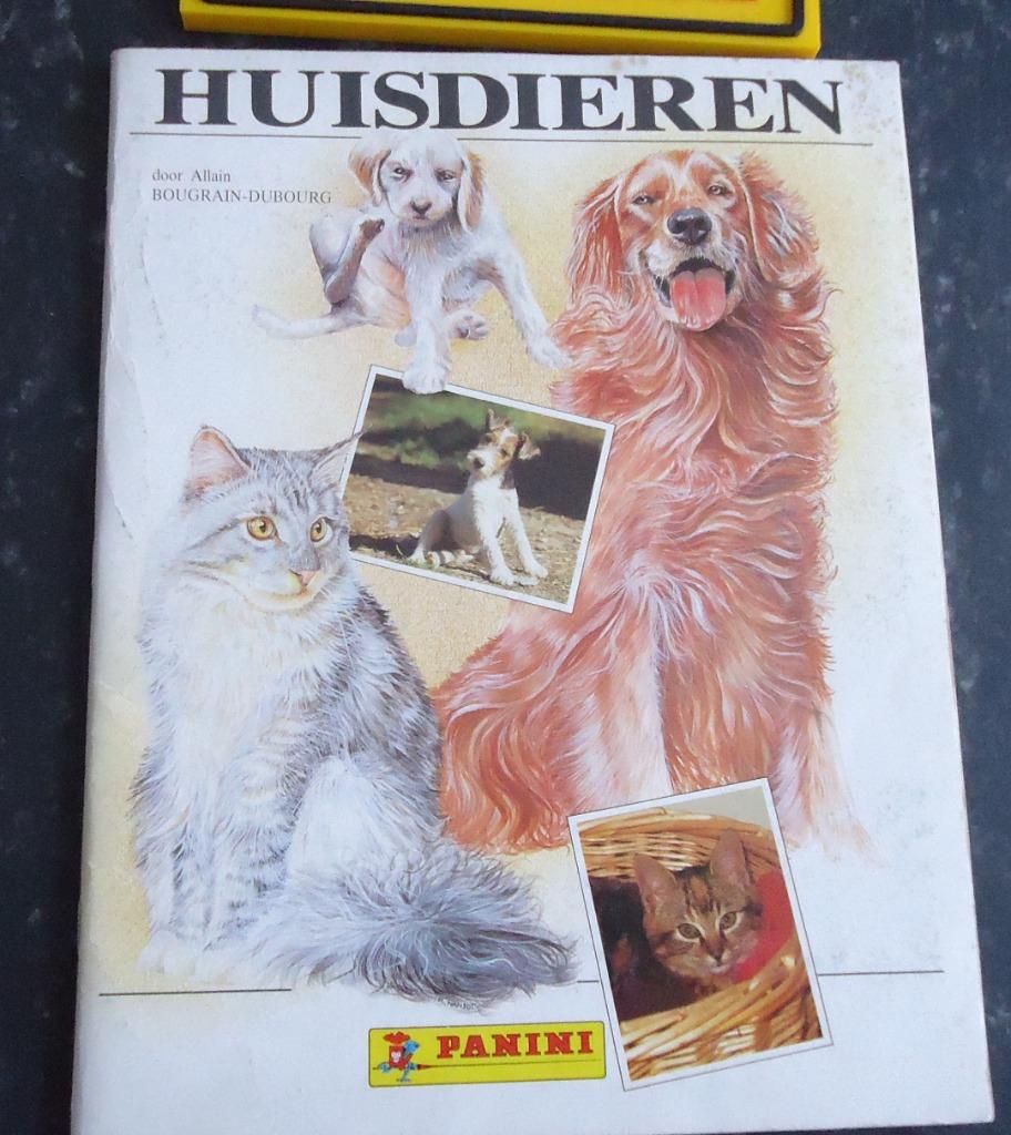 PANINI STICKER ALBUM  HUISDIEREN   VOLLEDIG, Ophalen of Verzenden, Zo goed als nieuw, Sticker