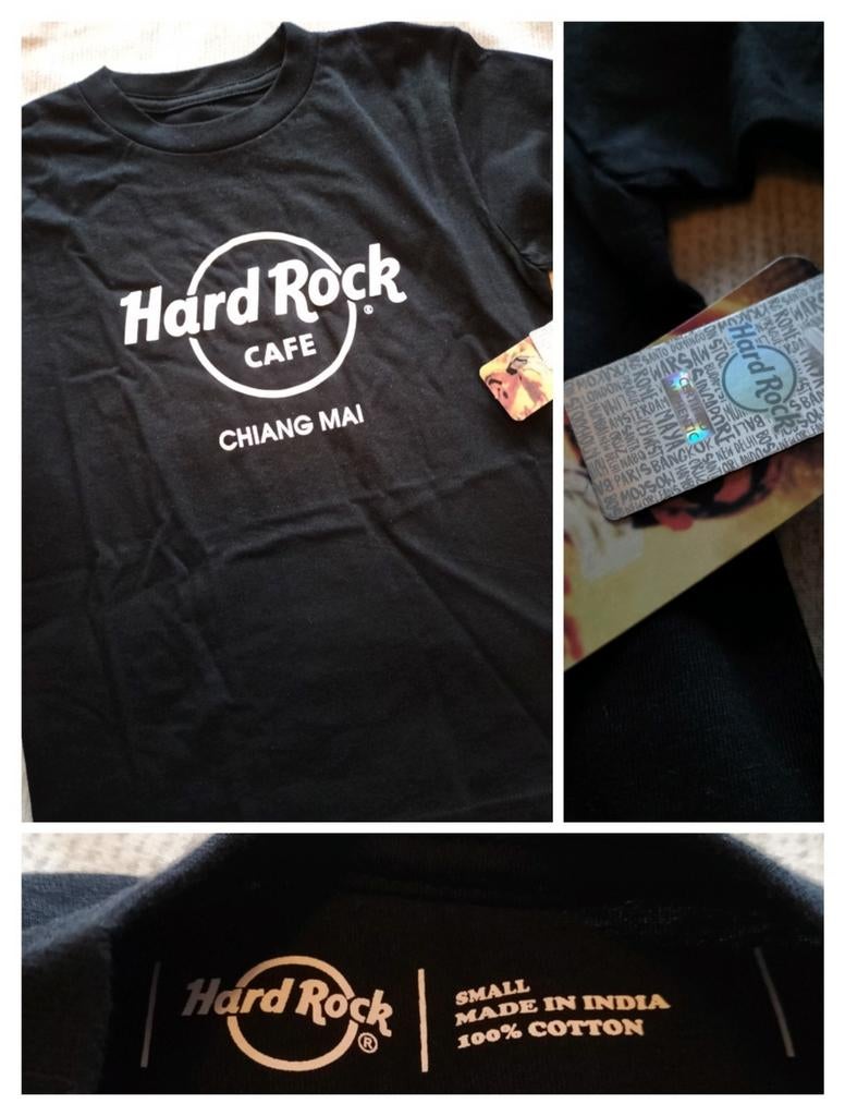 T-shirt HARD ROCK CAFE Noir, Enlèvement, Neuf, HARD ROCK CAFE, Garçon ou Fille