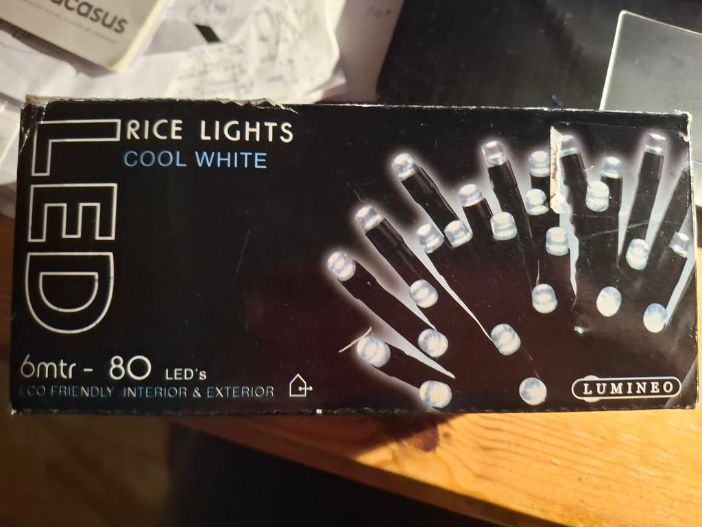 kerstlichtjes 6 meter  LED, Diversen, Ophalen of Verzenden, Zo goed als nieuw