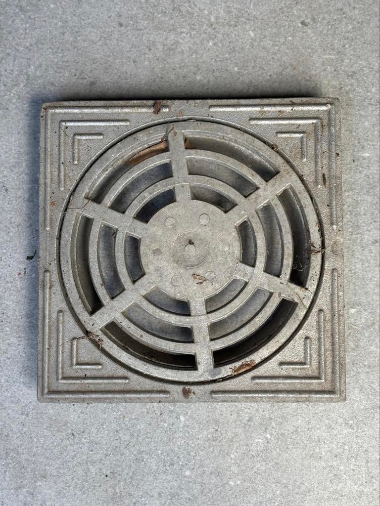 Aluminium klokrooster 15 x 25cm, Ophalen, Zo goed als nieuw, Aluminium