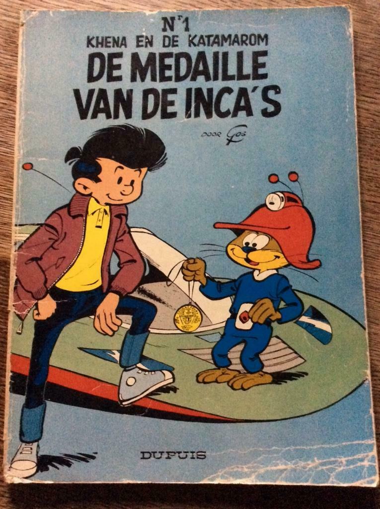Khena en de Katamarom, Eén stripboek, Ophalen of Verzenden, Gelezen