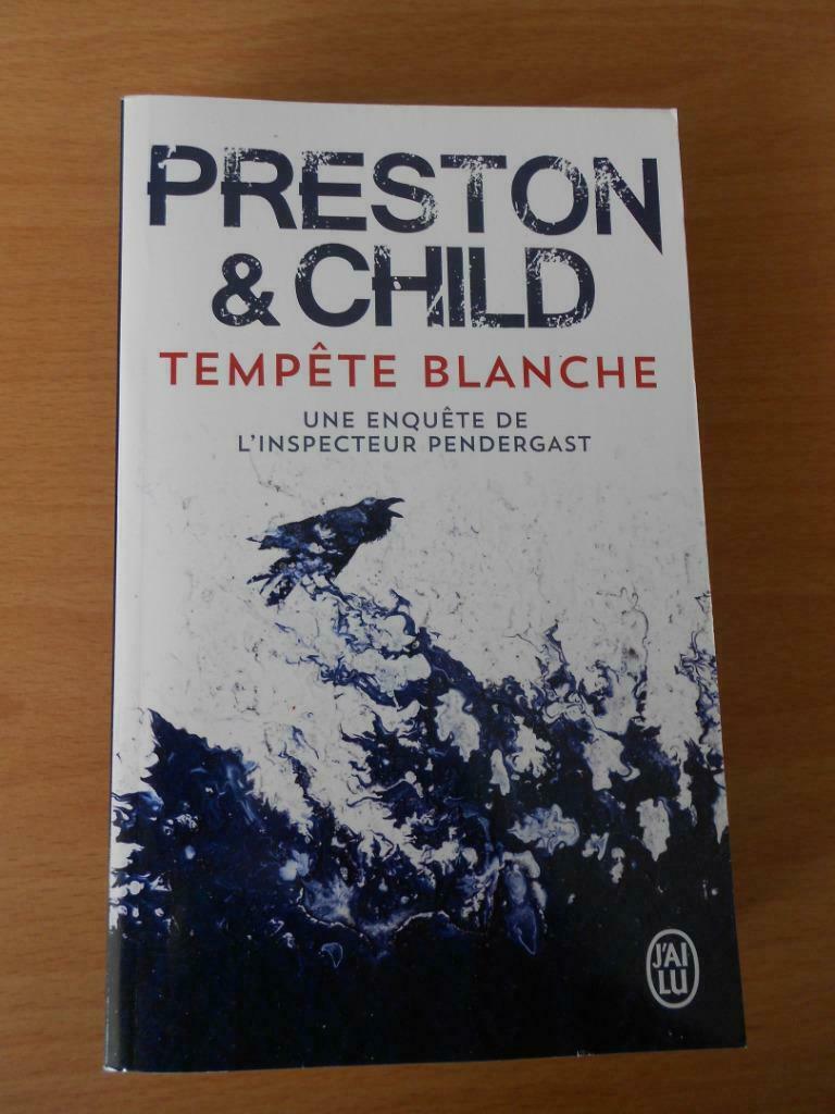 Tempête blanche de Preston et Child J'ai lu, Livres, Policiers, Comme neuf, Enlèvement ou Envoi