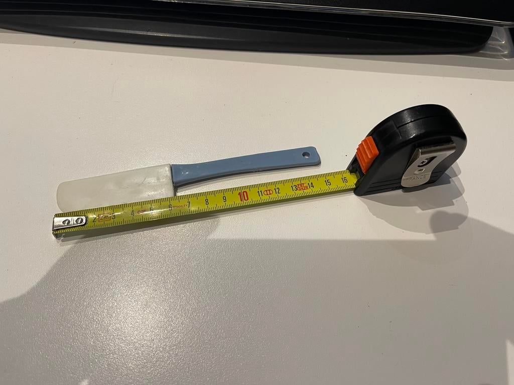 Kleine pannenlikker 15 cm lang, Huis en Inrichting, Keuken | Potten en Pannen, Ophalen of Verzenden, Zo goed als nieuw