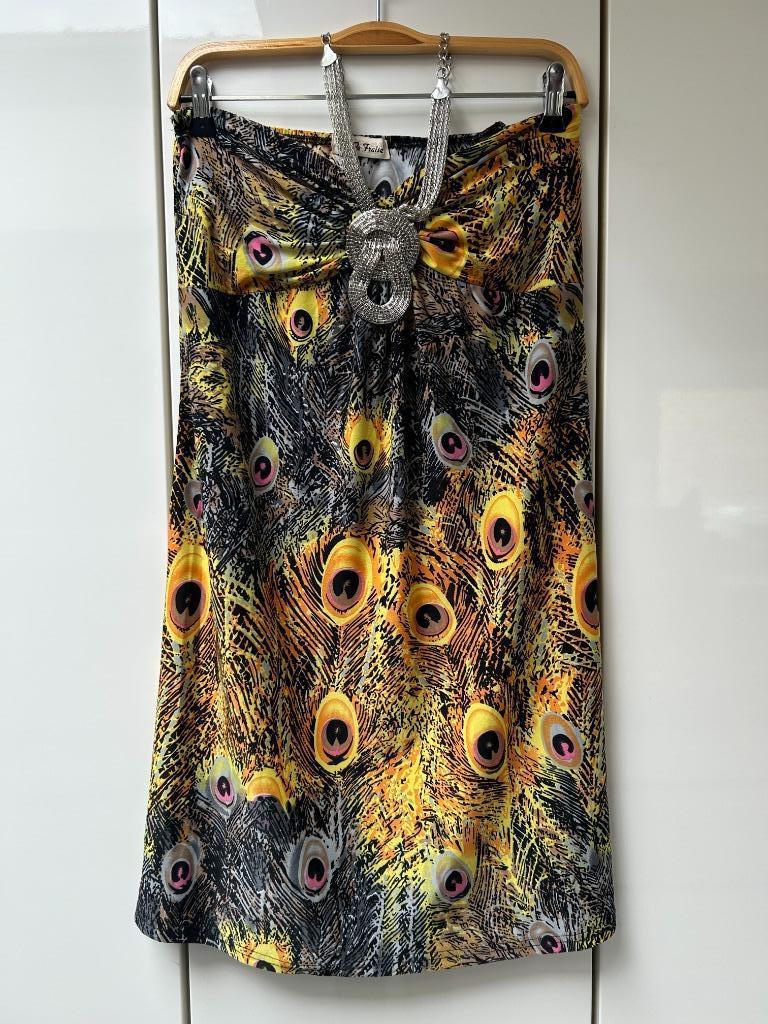 Robe Jus de Fraise jaune et noire - Taille Unique *, Jus de Fraise, Enlèvement ou Envoi, Comme neuf, Jaune