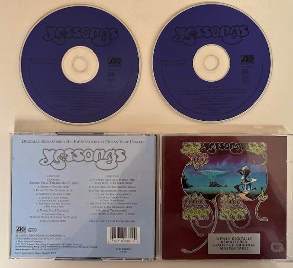 2CD YES - YESSONGS - LIVE ANDERSON HOWE WAKEMAN, Enlèvement ou Envoi, Comme neuf