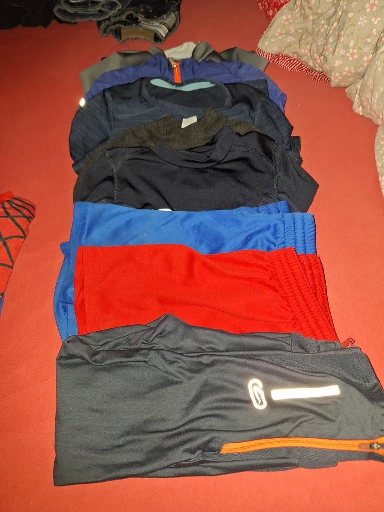 Pakket sportkledij M116, Ophalen