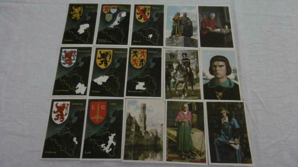 30 chromo's : HISTORIA  / album II Het Belgische volk, Collections, Marques & Objets publicitaires, Enlèvement ou Envoi