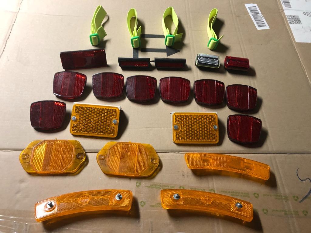 Catadioptres et bandes réfléchissantes pour vélo, Vélos & Vélomoteurs, Accessoires vélo | Autres Accessoires de vélo, Enlèvement ou Envoi