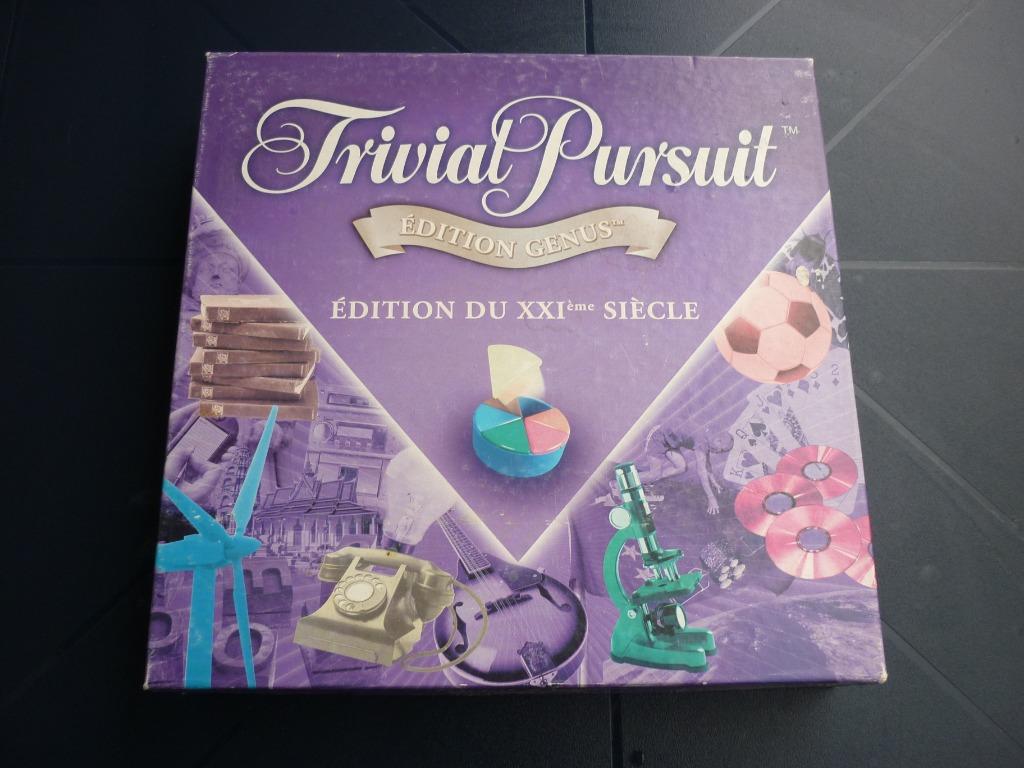 Jeu - Trivial Pursuit Genus édition du XXIème siècle, Hobby & Loisirs créatifs, Jeux de société | Jeux de plateau, Utilisé, 1 ou 2 joueurs