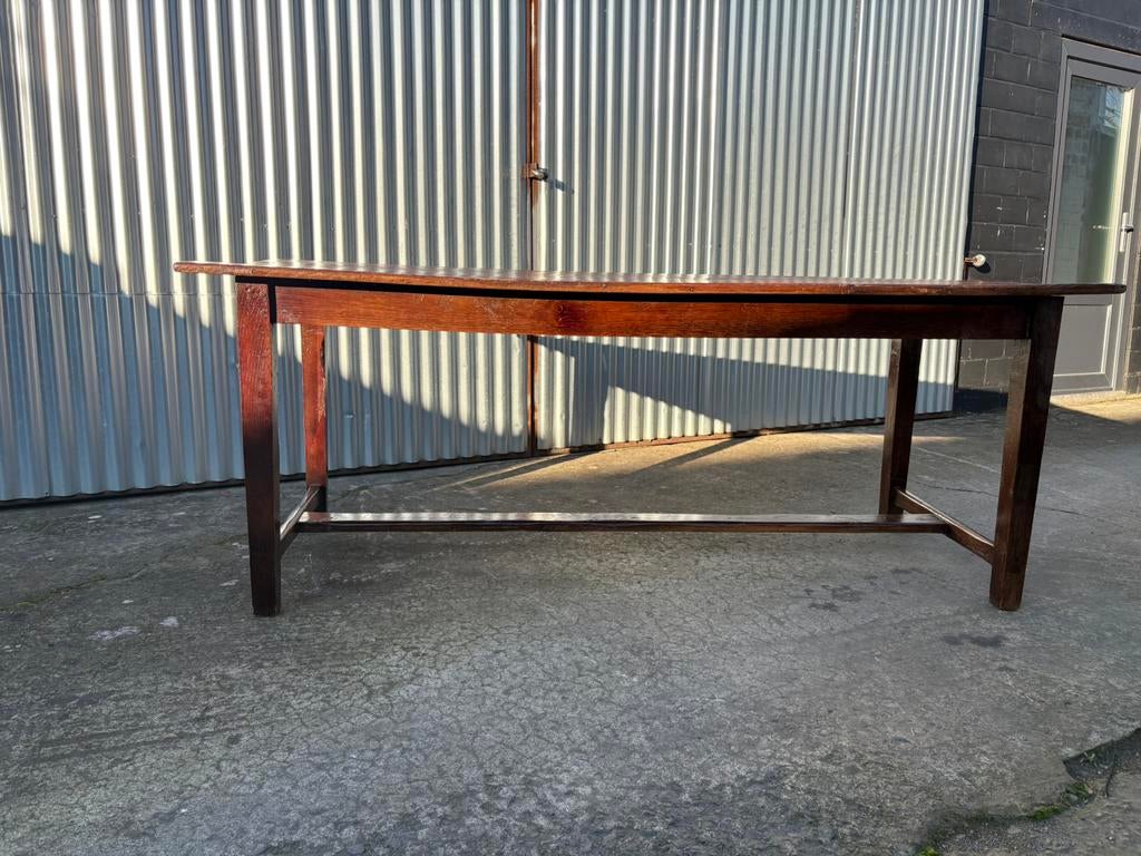 18e eikenhouten tafel, Antiek en Kunst, Antiek | Meubels | Tafels, Ophalen of Verzenden