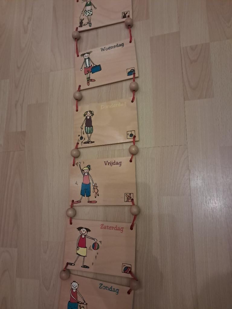 weekkalender, Divers, Calendriers, Enlèvement, Calendrier hebdomadaire, Utilisé