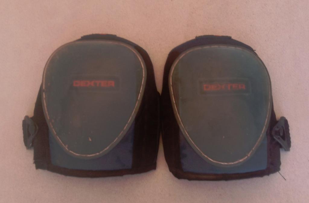 Une paire de genouillère de travail & bricolage " Dexter ", Enlèvement, Utilisé, Femmes, Curver