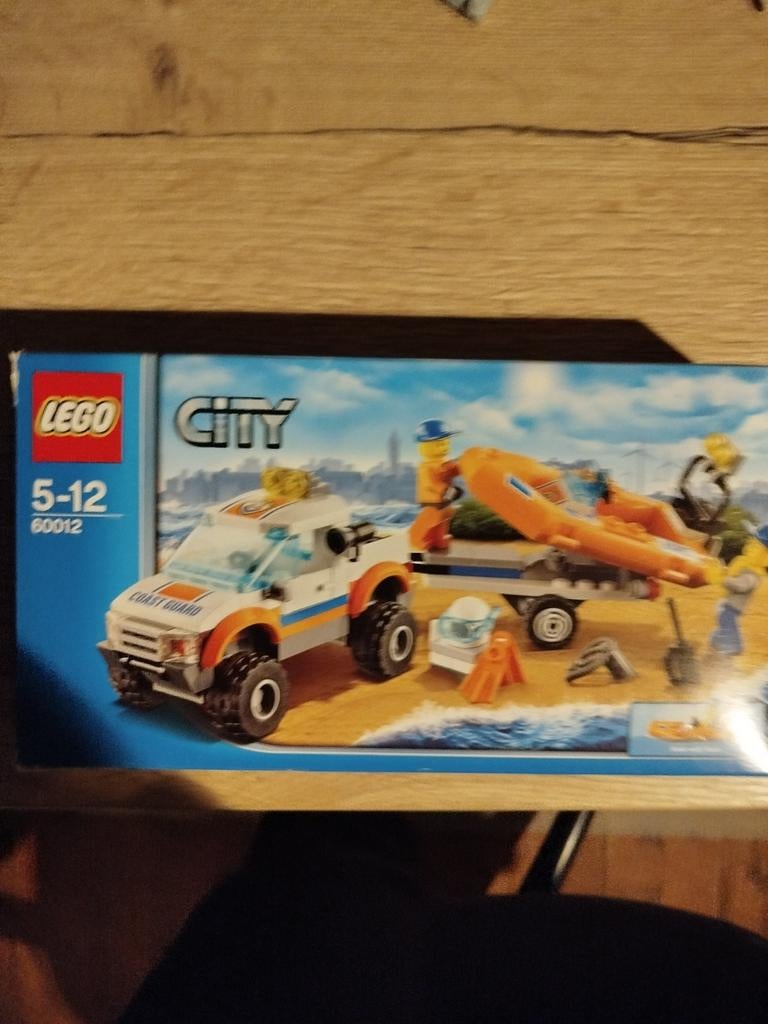 Lego duikersboot + jetski, Ophalen