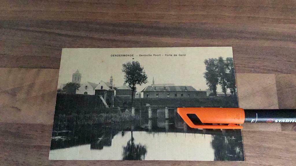 Dendermonde porte de Gand, Avant 1920, Non affranchie