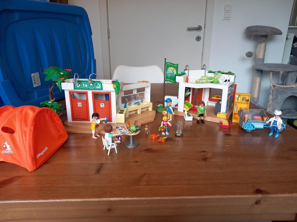 Playmobile camping, Enlèvement