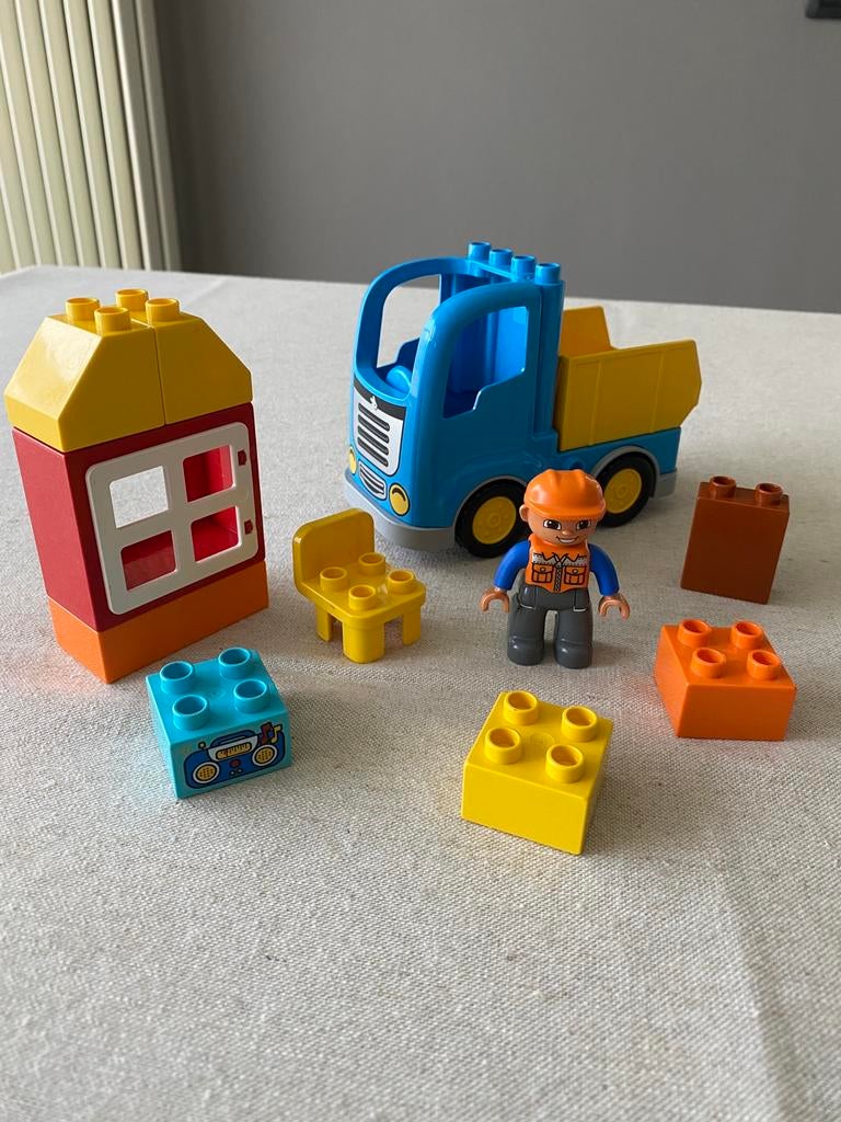 Lego Duplo kiepwagen (10529), Enlèvement ou Envoi, Comme neuf