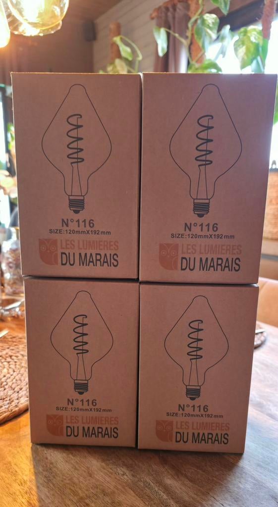 Ampoule filament led E27 120mmx192mm n 116 
énergie A+, Electroménager, Enlèvement ou Envoi