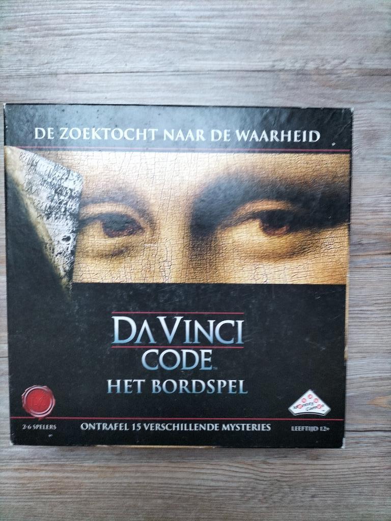 Da Vinci Code - Het Bordspel, Hobby en Vrije tijd, Gezelschapsspellen | Bordspellen, Zo goed als nieuw, Een of twee spelers, Drie of vier spelers