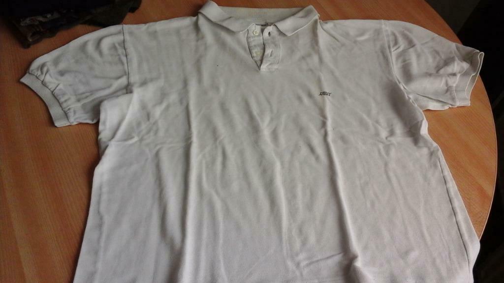 polo "newman"  taille M, Enlèvement ou Envoi, Porté, Taille 48/50 (M), Blanc