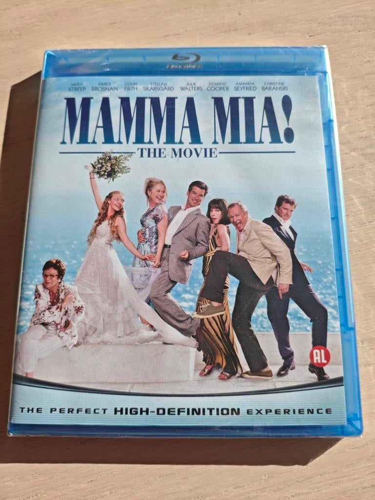 Blu-ray Mamma Mia nieuw, Ophalen of Verzenden