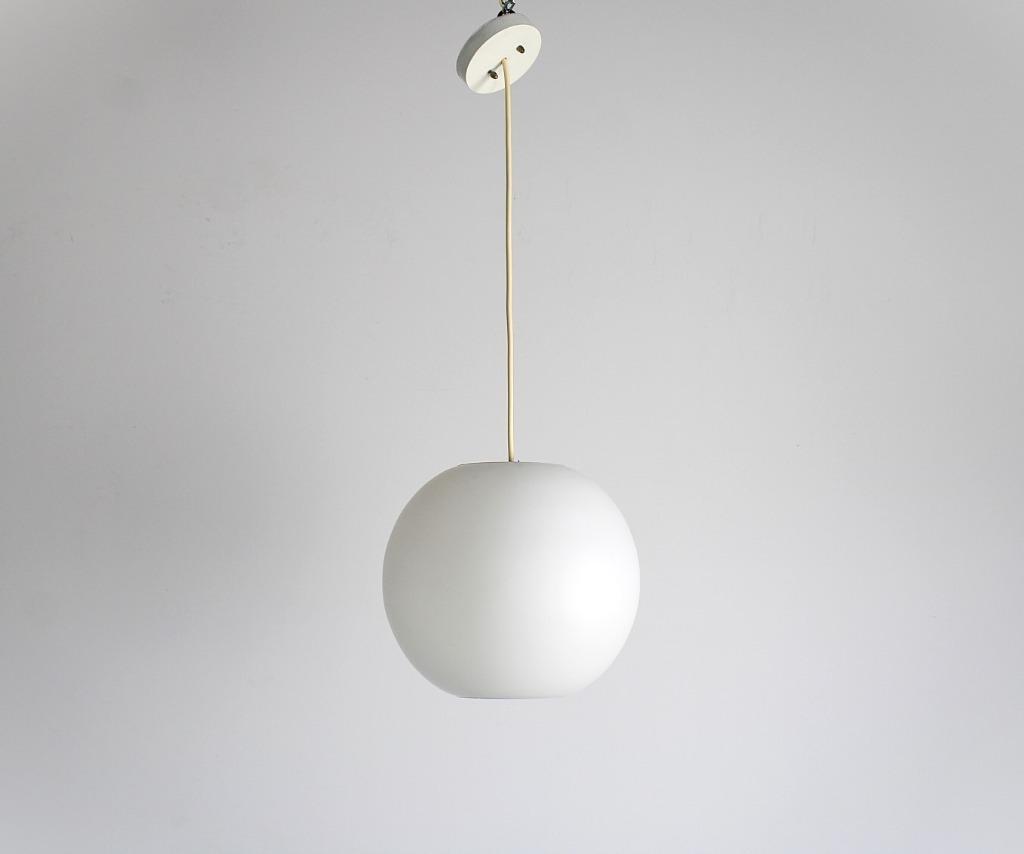 lampe opaline, années '60, Vintage, Scandinavisch, Moins de 50 cm, Verre, Enlèvement