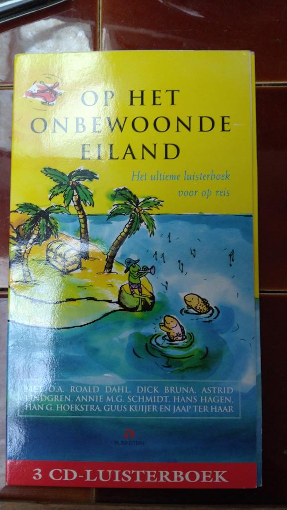 op het onbewoonde eiland - luisterboek, Boeken, Luisterboeken, Ophalen of Verzenden