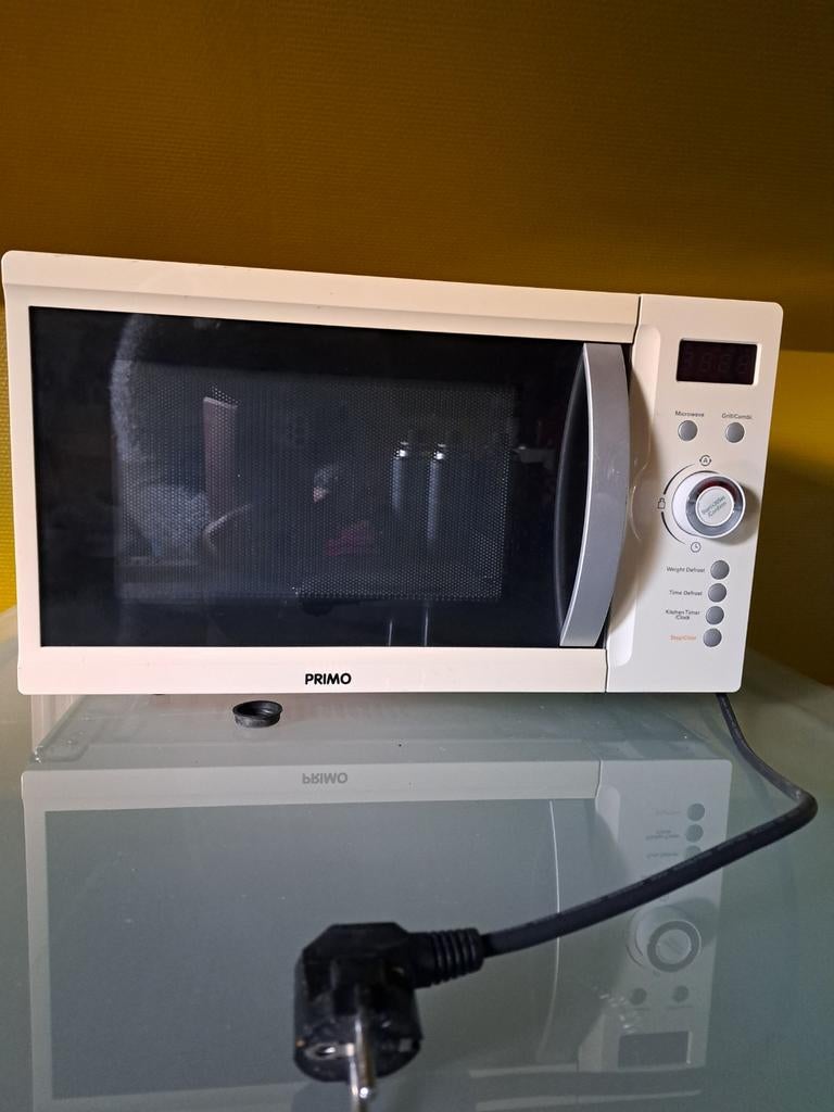 Microgolf primo met grill, Ophalen, Grill
