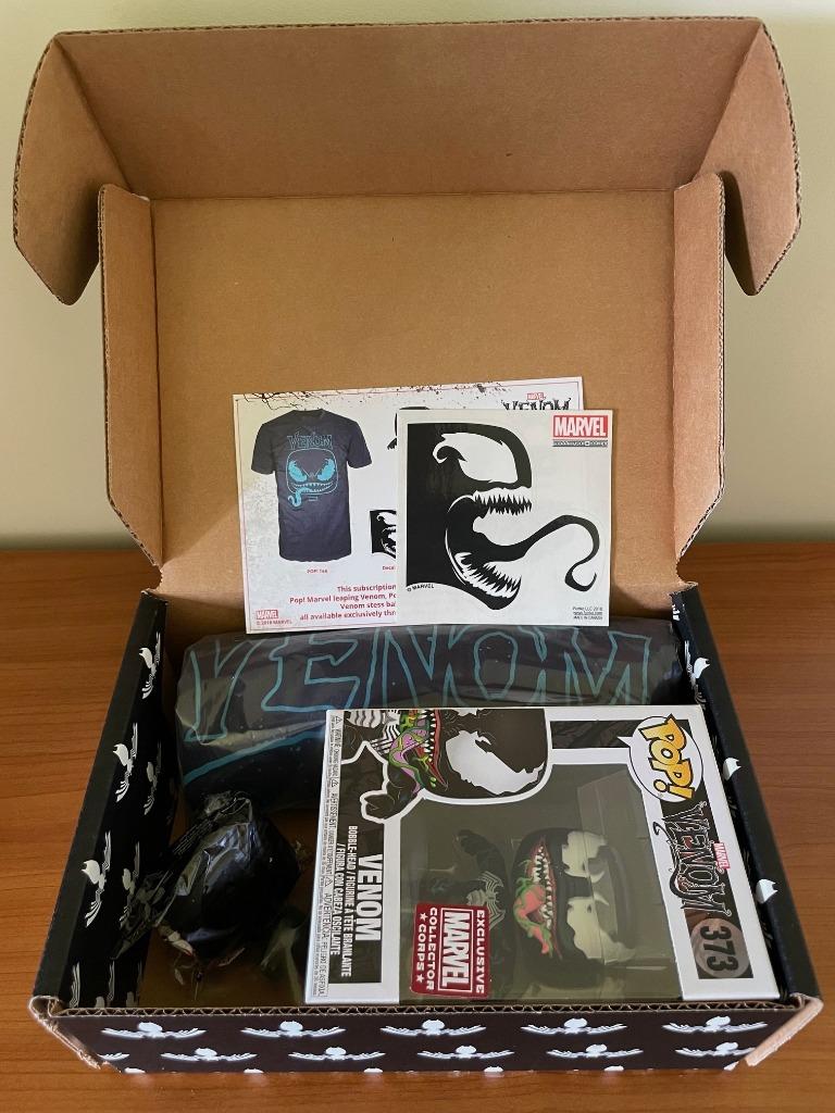 Funko POP! Vinyl Venom Leaping #373 (Marvel Collector Corps), Boeken, Amerika, Marvel, Complete serie of reeks, Nieuw