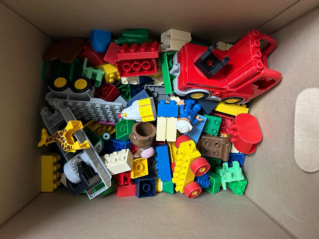 speelgoed, Ophalen, Zo goed als nieuw, Losse stenen, Duplo