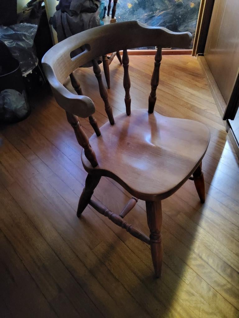 Rustieke stoelen (6 stuks), Ophalen, Zo goed als nieuw