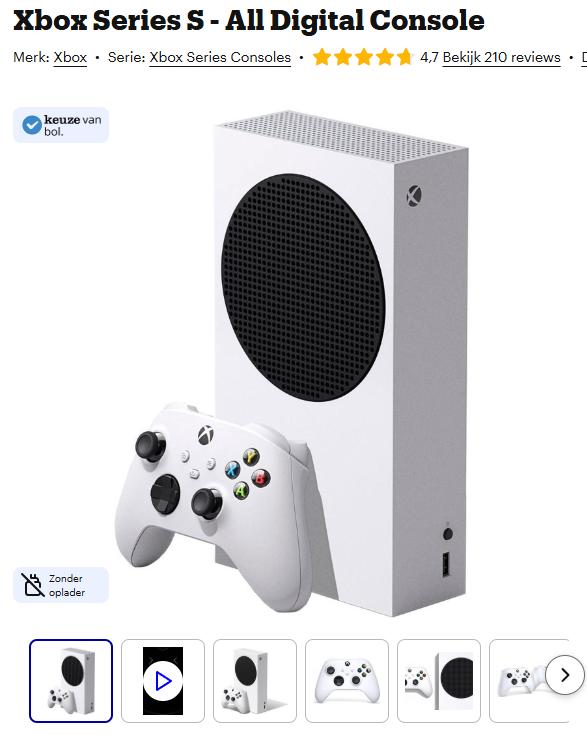 Xbox Series S - 512 Go + 1 manette en vente, Enlèvement, Neuf, Xbox Series S