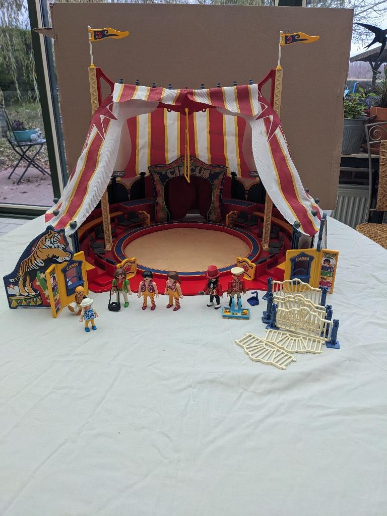 Collection Playmobil cirque, Enlèvement ou Envoi, Utilisé, Ensemble complet