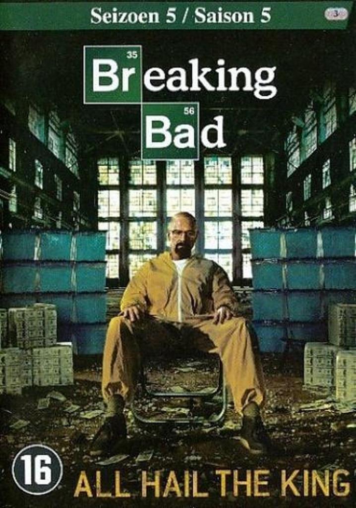 BREAKING BAD SEIZOEN 5 DEEL 1, Cd's en Dvd's, Dvd's | Tv en Series, Vanaf 16 jaar, Ophalen of Verzenden, Gebruikt, Drama