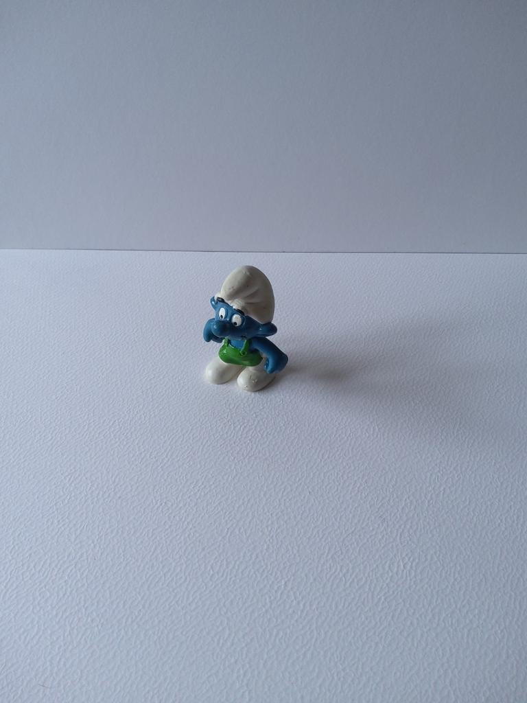 Schtroumpf Jardinier grand modèle, Enlèvement ou Envoi, Utilisé, Poupée, Figurine ou Peluche
