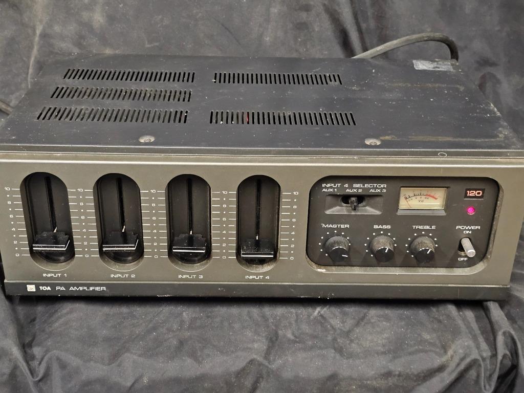 TOA voorversterker - model TA-412, Audio, Tv en Foto, Ophalen, Gebruikt
