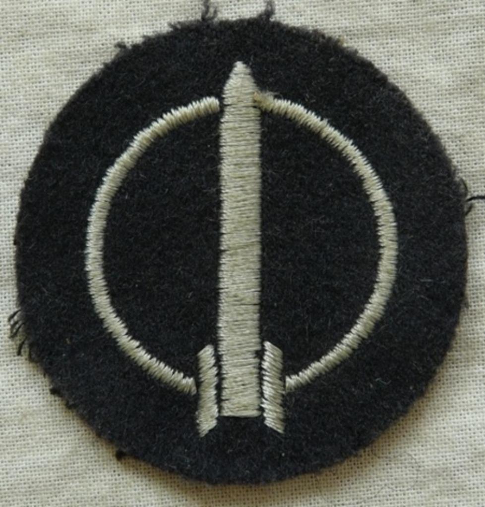 Brevetembleem Raketenpersonal Bundeswehr Luftwaffe, jaren'60, Ophalen of Verzenden, Luchtmacht, Embleem of Badge