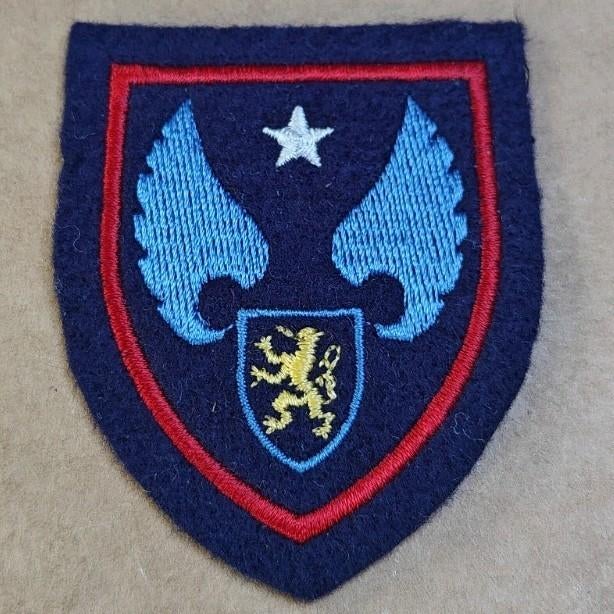 Tactische Luchtmacht Generale Staf - Belgische Luchtmacht, Ophalen of Verzenden, Luchtmacht, Embleem of Badge