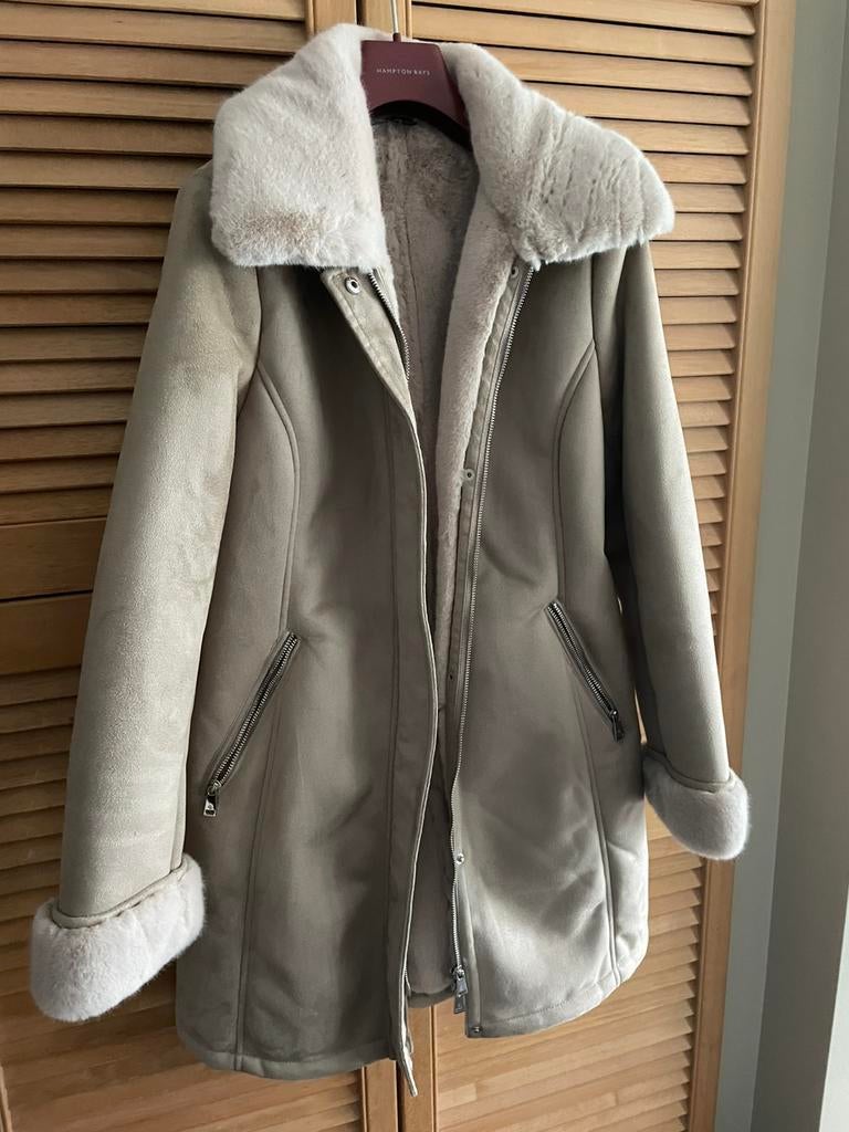 Winterjas Ralph Lauren beige (medium), Kleding | Dames, Ophalen of Verzenden, Zo goed als nieuw