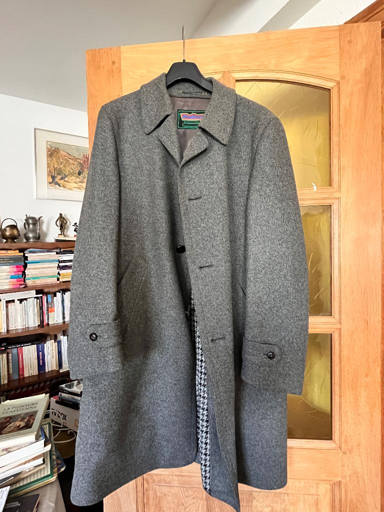 Manteau Homme hiver, Enlèvement, Comme neuf, Taille 52/54 (L), Gris