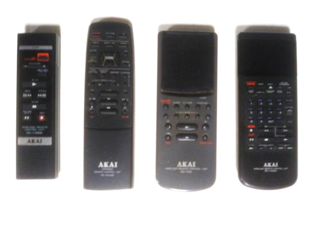 Akai vidéo et TV télécommande magnétoscope, Enlèvement ou Envoi, Utilisé, Originale, VHS