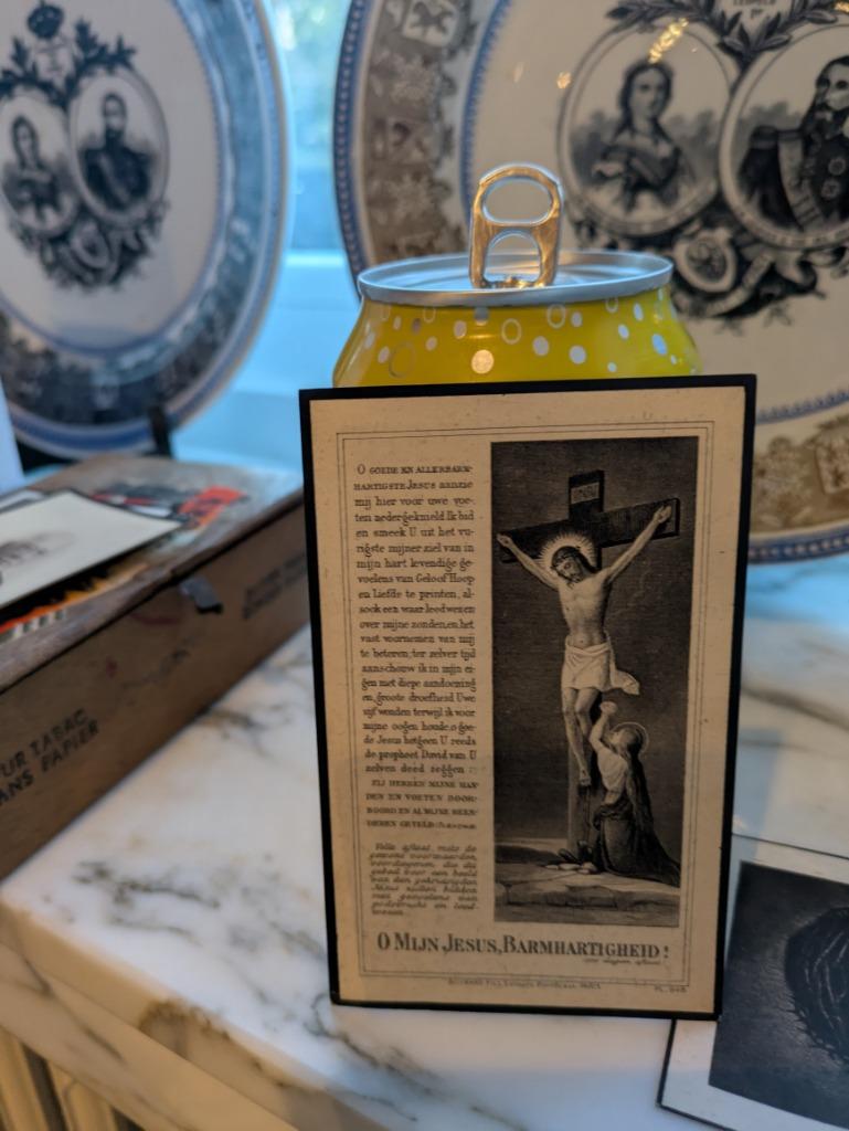 DP mevr weduwe Alexis Edmond Fonteyne, Ophalen of Verzenden, Bidprentje