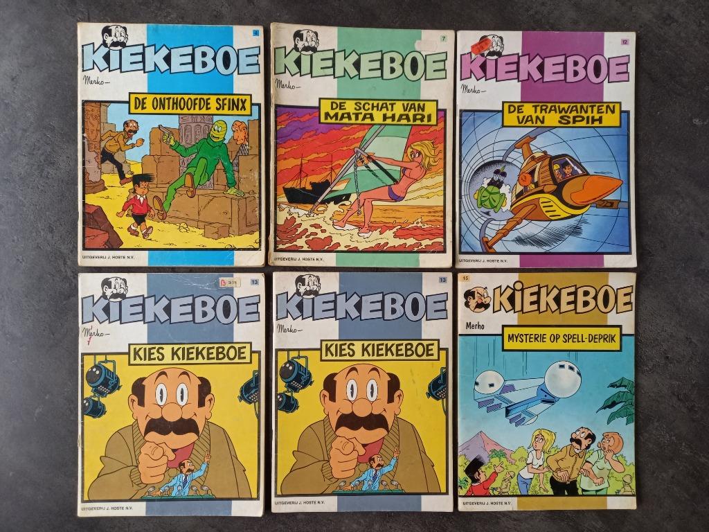 Strips Kiekeboe (bijna alle in 1ste druk), Enlèvement ou Envoi