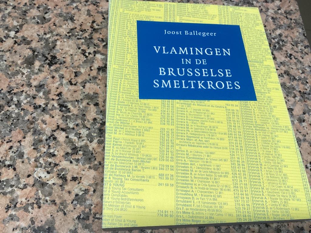 VLAMINGEN in de BRUSSELSE smeltkroes, Ophalen of Verzenden, 20e eeuw of later, Zo goed als nieuw