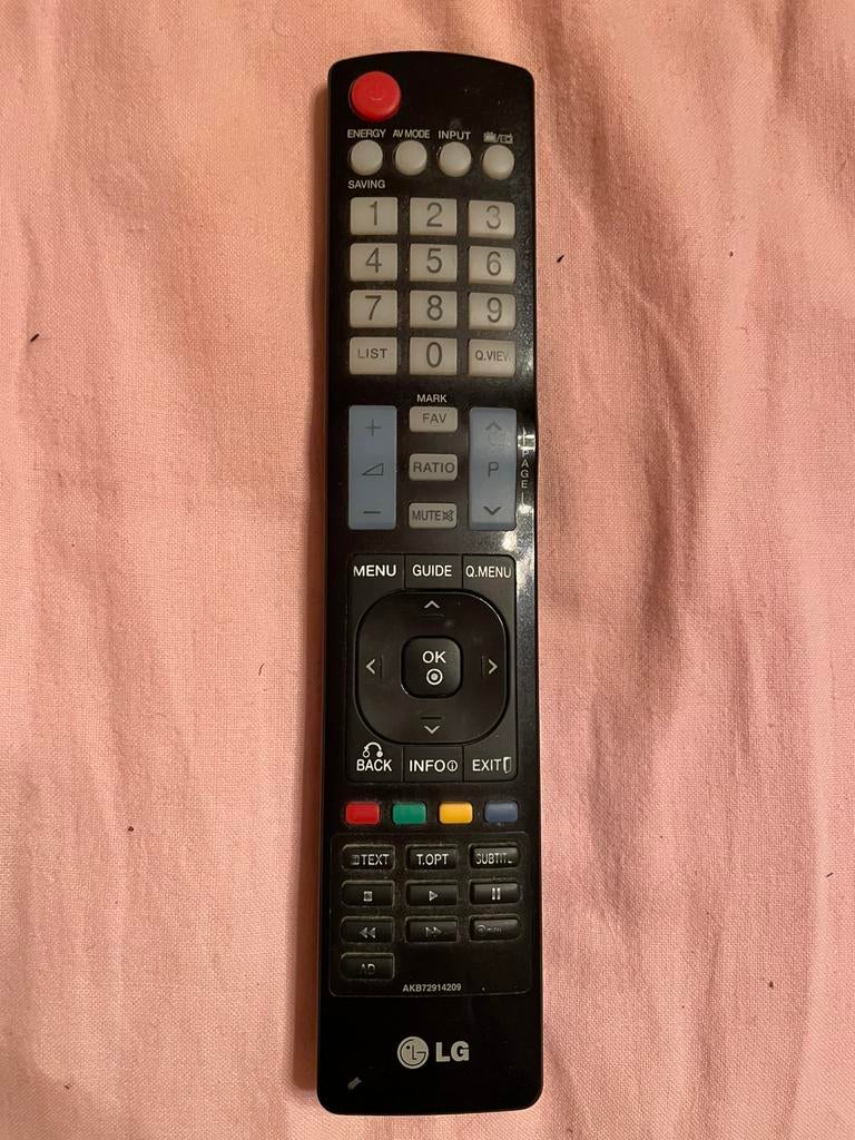 Telecommande pour tv LG, TV, Hi-fi & Vidéo, Télécommandes, Enlèvement ou Envoi, Comme neuf, TV