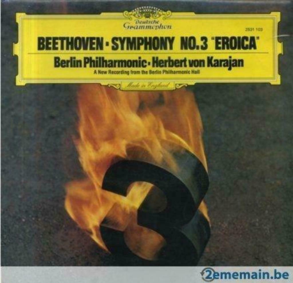 Beethoven - Symphony Nr. 3 'Eroica', Enlèvement ou Envoi, 12 pouces