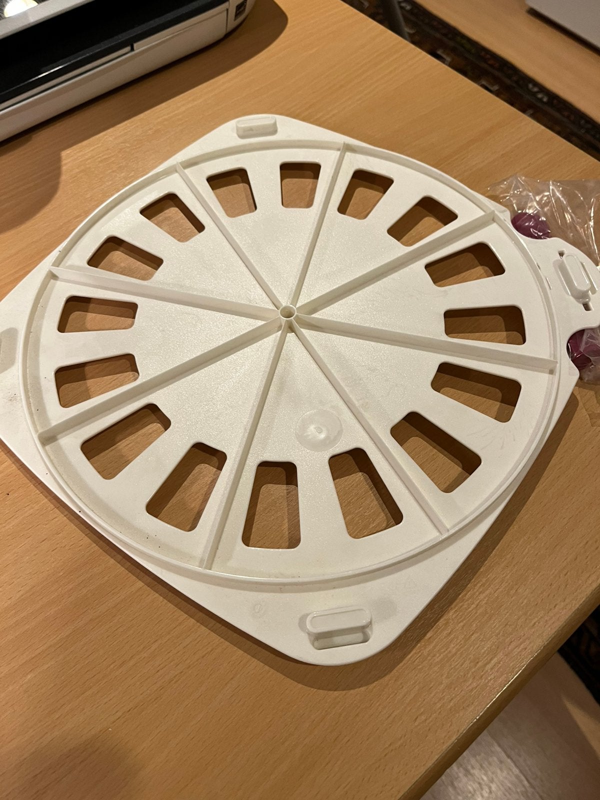Tupperware taartverdeler - doorsnede 27 cm, Huis en Inrichting, Ophalen, Zo goed als nieuw