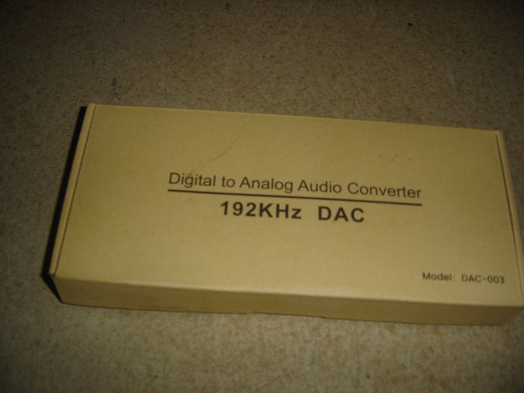 Digital to analog audio converter 192Khz model DAC-003, Ophalen, Nieuw