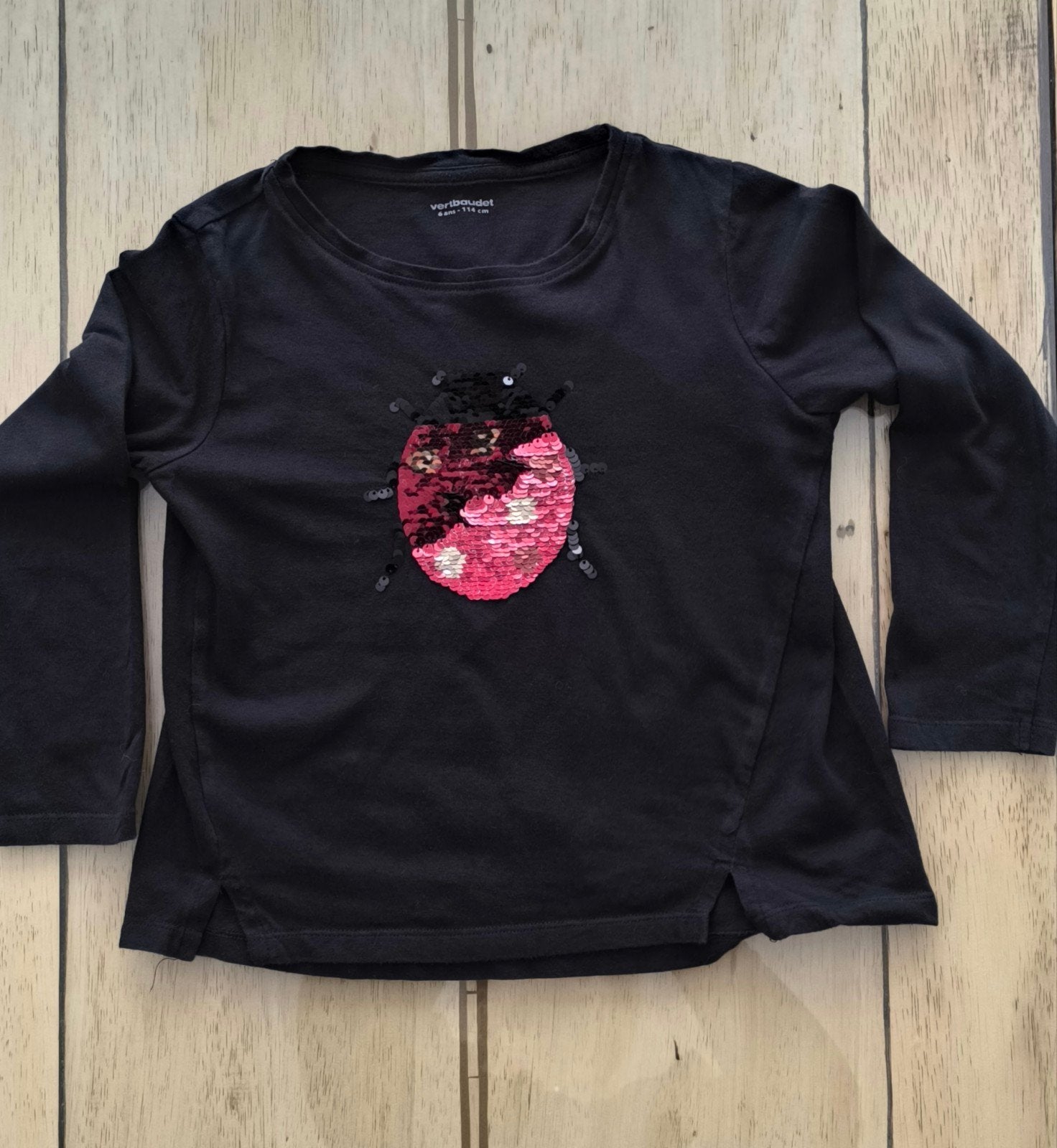 T-shirt à manches longues, Enlèvement ou Envoi, Chemise ou À manches longues, Vertbaudet, Utilisé